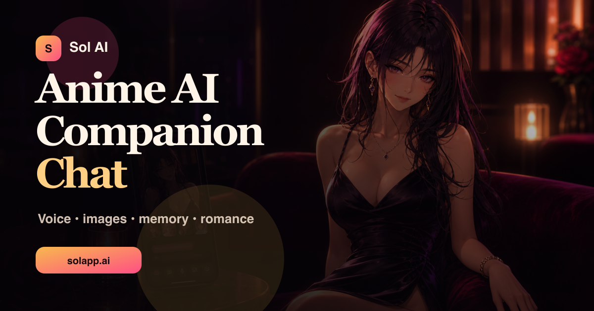 Sol AI - Anime AI Girlfriend & AI Companion Chat App